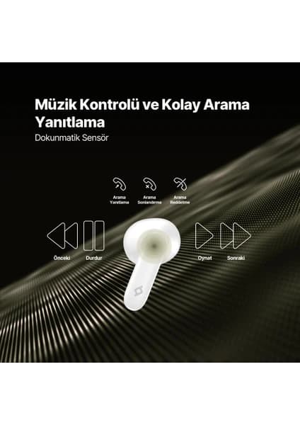 Ttec AirBeat Glace Gerçek Kablosuz TWS Bluetooth Kulaklık (2KM170) thumbnail 5