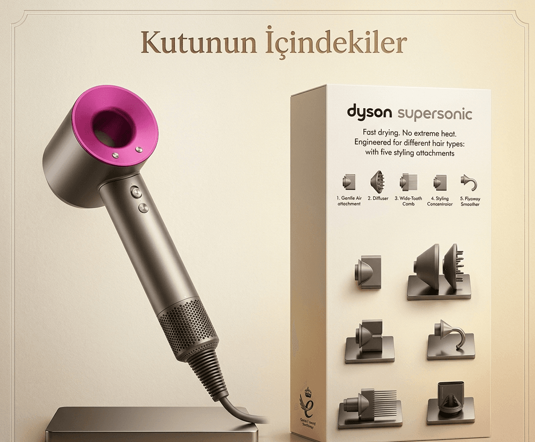 Dyson Supersonic Saç Kurutma Makinesi thumbnail 2
