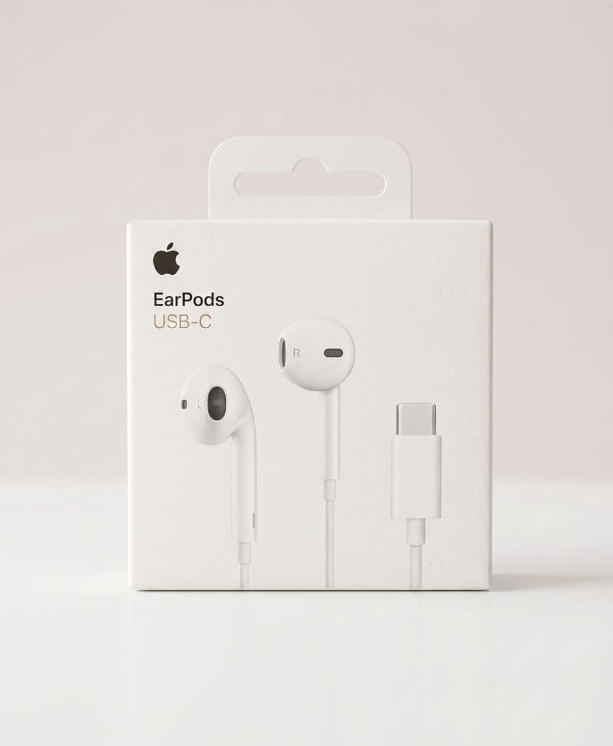 Apple EarPods USB-C Kablolu Kulaklık (iPhone 15 / 16 / 17 Uyumlu)