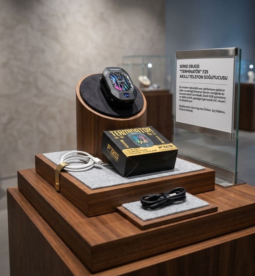 Torima F-25 Kablolu Telefon Soğutucu Fan (RGB Gaming) thumbnail 2