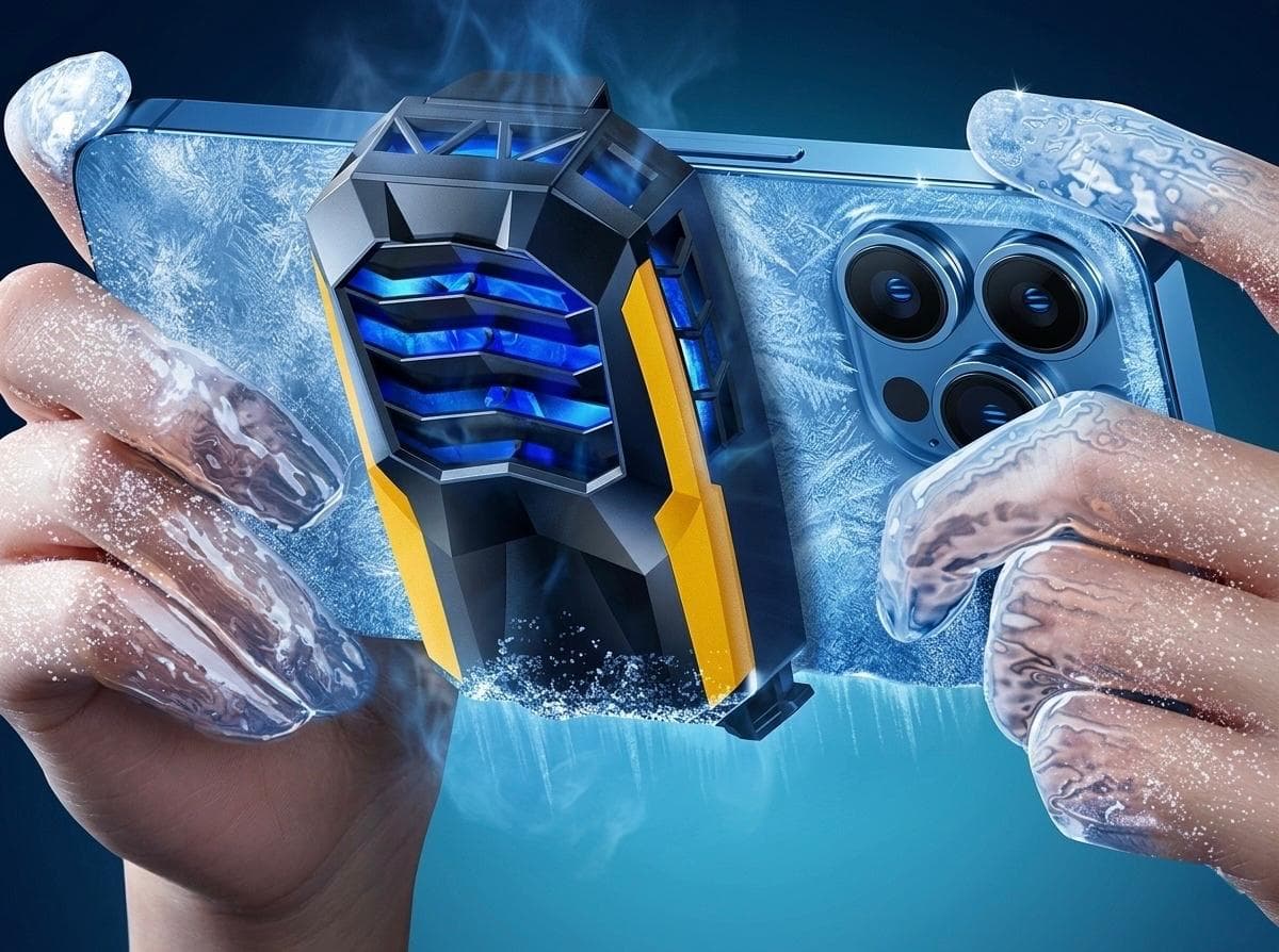 F-25-Peltier Teknolojili Telefon Soğutucu Fan (Gaming & Yayıncı Tipi)