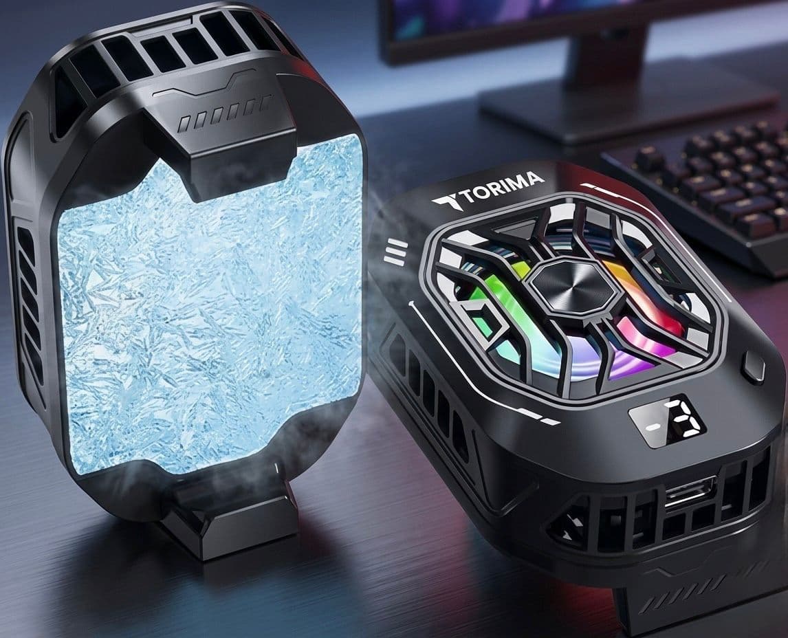 Torima F-25 Kablolu Telefon Soğutucu Fan (RGB Gaming)