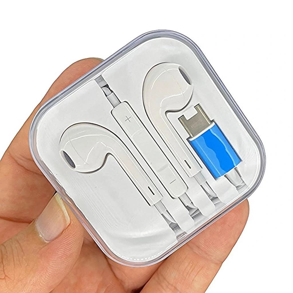 BLIC JHL-203 Type-C Kablolu Kulaklık (Mikrofonlu, Beyaz)